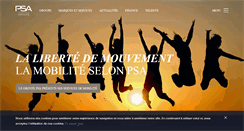 Desktop Screenshot of groupe-psa.com